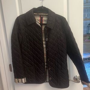 Burberry Black Quilted Jacket